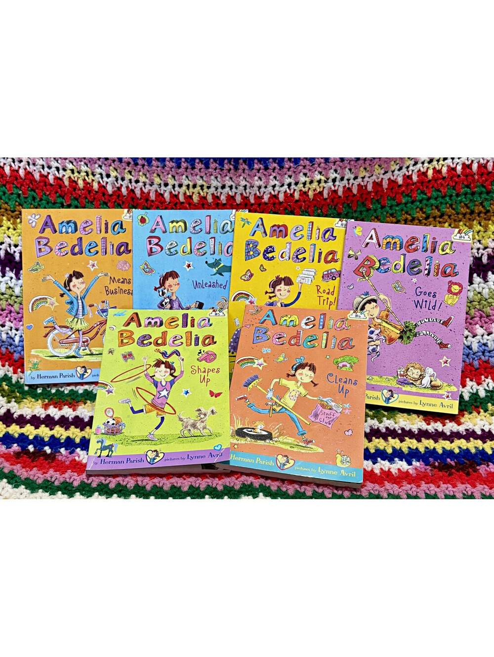 Amelia Bedelia Paperback Set (Books 1-6) by Herman Parish - Very Good